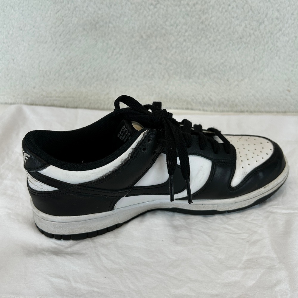 Nike Dunk Low Panda Black White GS Sneakers CW1590-100 Mens Womens Shoes Size 6Y - Picture 8 of 15